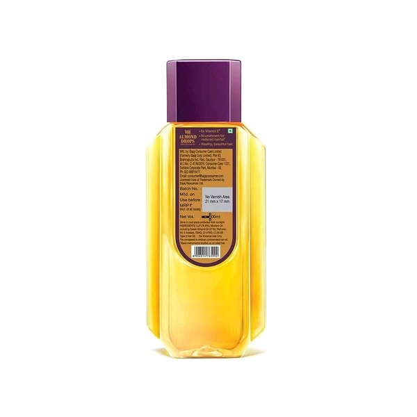 Bajaj Drops Almond Hair Oil - 190 Ml