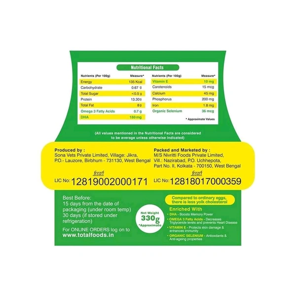 Total Supreme Chicken Speciality Eggs - 6 Pic
