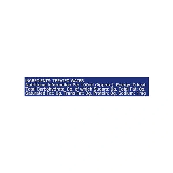 Aquafina Packaged Water - 1ltr×6