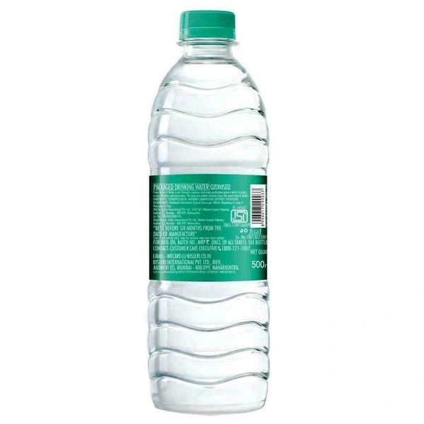 Bisleri Packaged Water (500 Ml) - 500ml×12pcs