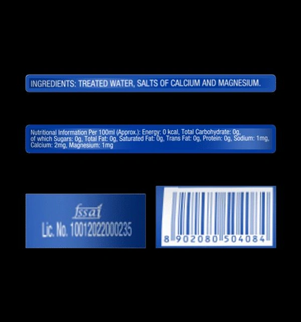Aquafina Packaged Water( 2 l) - 2ltr×6