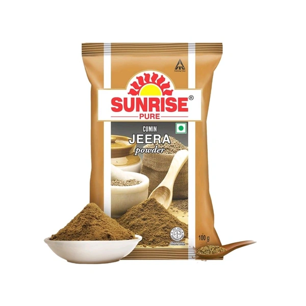 Sunrise Pure Jeera Powder (Cumin Powder) - 100 Grams × 3