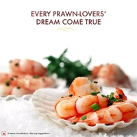 ITC Master Chef Soft And Juicy Large Prawns - 200 Grams × 4