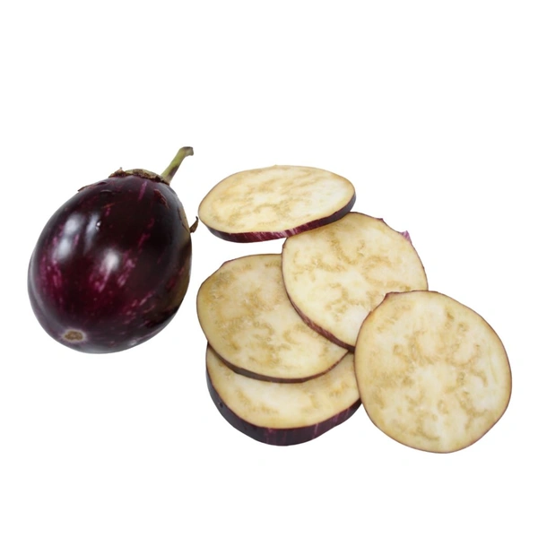 Brinjal/Begun- Cut Pic ( Round) - 500 Grams