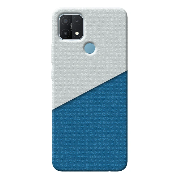 White & Blue -Printed Case - Plastics