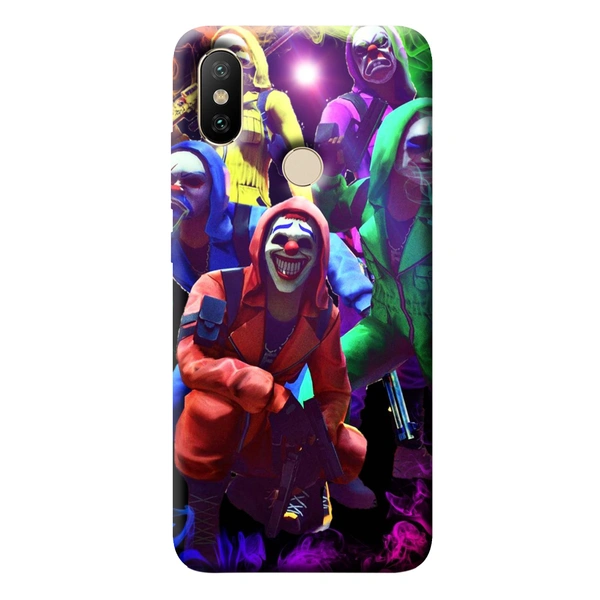 Smiled Joker-Printed Case - Plastics