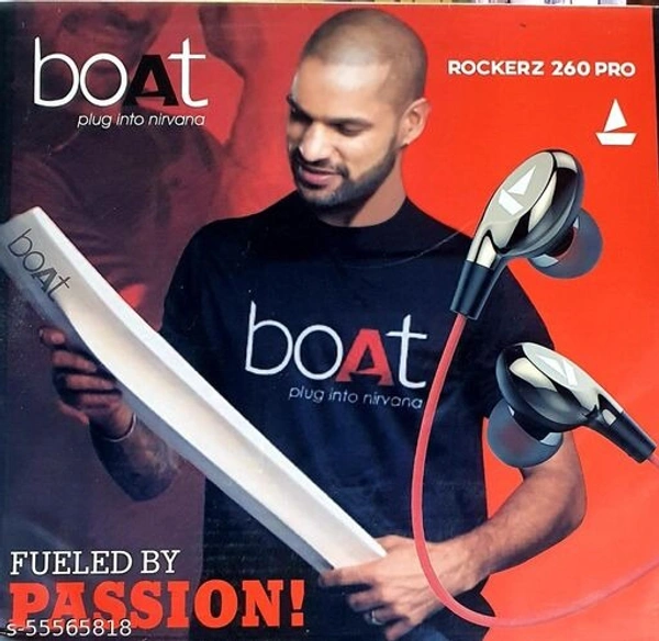 Boat 260 Head Set - Red