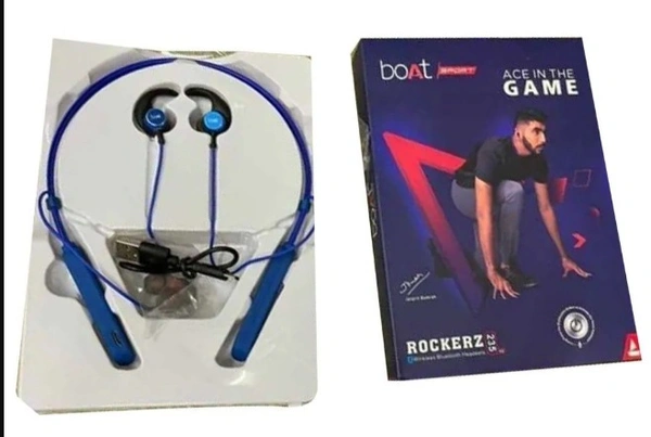 Boat rockerz 235v2 bluetooth headset - Blue