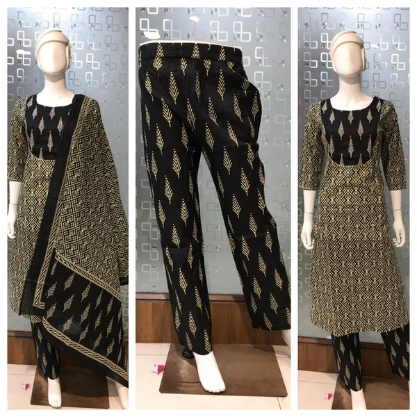 Amara Fashions VF Salwar Suit VF Salwar Suit - XXL, Black and White