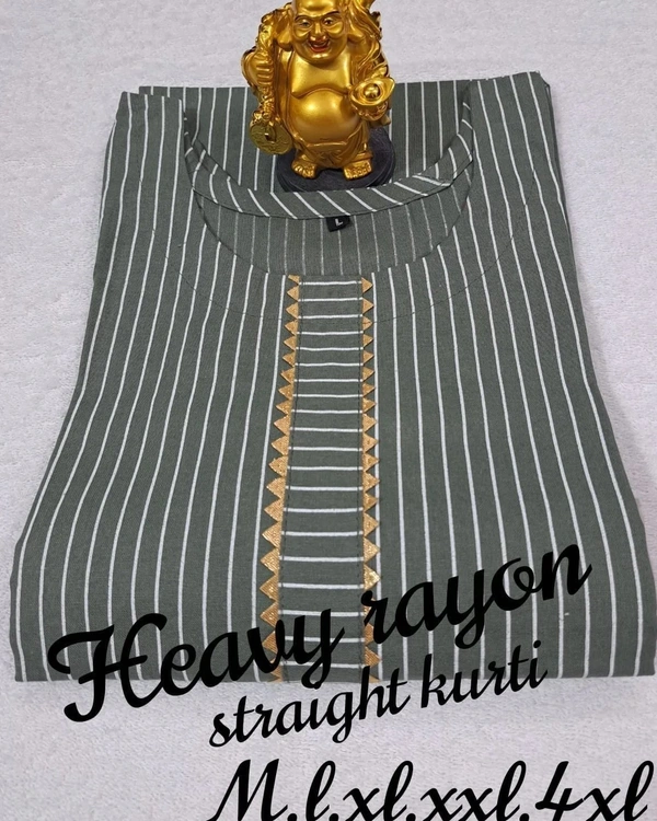 Amara Fashions Cotton Kurtis Heavy Cotton Straight Kurti - Meroon, M
