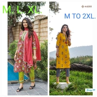Kiana @ Amara Fashions Kiana Combo Kurti Set and Salwar Sets - M