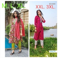 Kiana @ Amara Fashions Kiana Combo Kurti Set and Salwar Sets - M