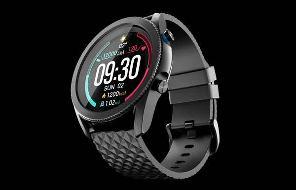 INTEX Intex FitRist Active Smart calling SpO2 Watch - Black 