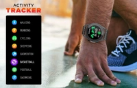 INTEX Intex FitRist Active Smart calling SpO2 Watch - Black 