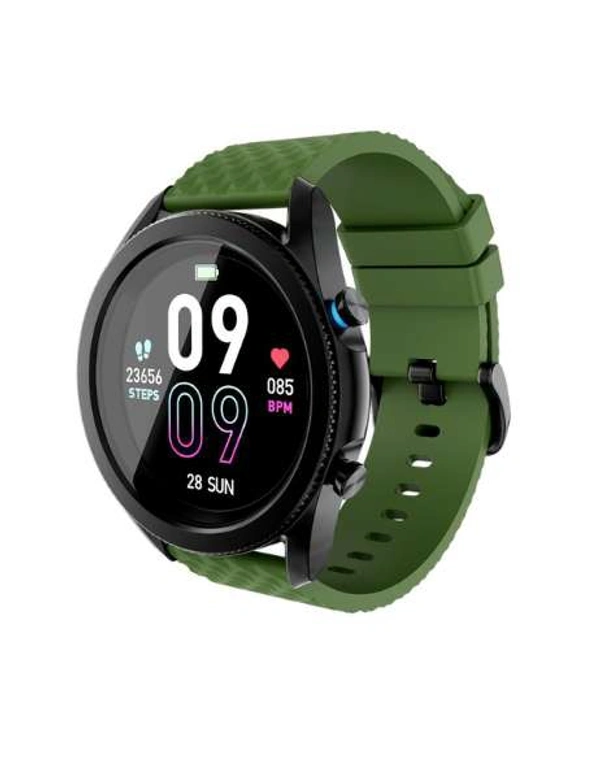 INTEX Intex FitRist Active Smart calling SpO2 Watch - MILITARY GREEN