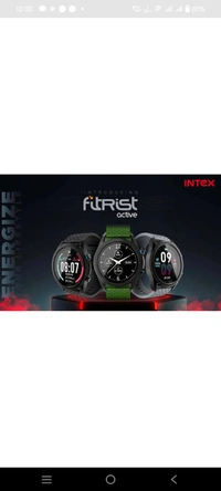 INTEX Intex FitRist Active Smart calling SpO2 Watch - MILITARY GREEN