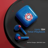 Boat boAt Airdopes 131 - Captain America Marvel Edition - Captain's Blue 