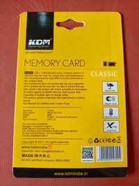 KDM 8GB MicroSD Card 