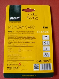 KDM 16GB MicroSD Card