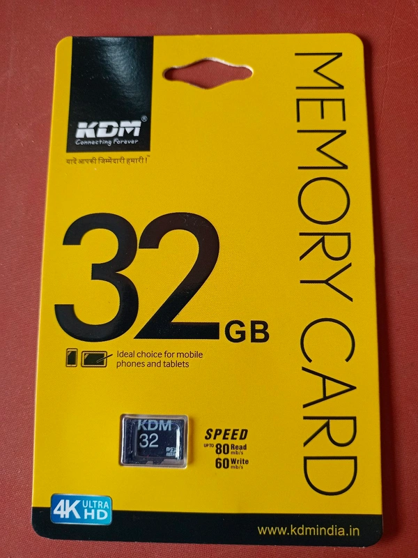 KDM 32GB MicroSD Card 