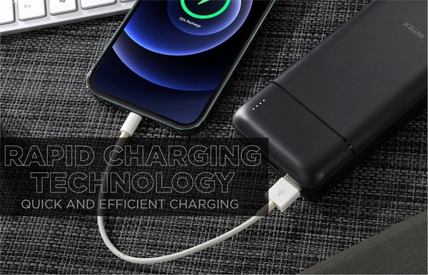 INTEX  Intex Strong Ace 20K PolyPower Bank - Coal Black