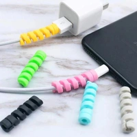 IRONFIX Cable Protector Data Cable Saver Charging Cord Protective Cable Cover (4pc)