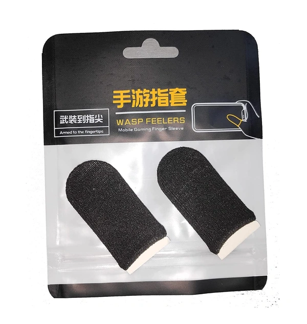 WASP Wasp Feelers Mobile Gaming Finger Sleeve - Black
