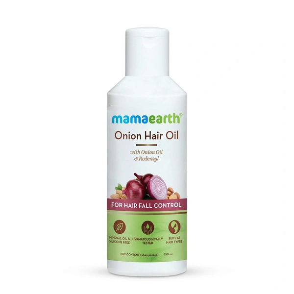 Mamaearth Onion Hair Oil For Hair Regrowth 150ml  