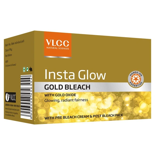 VLCC Insta Glow Gold Bleach 60gm