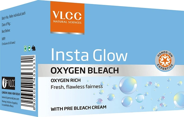 VLCC Insta Glow Oxygen Bleach 50gm
