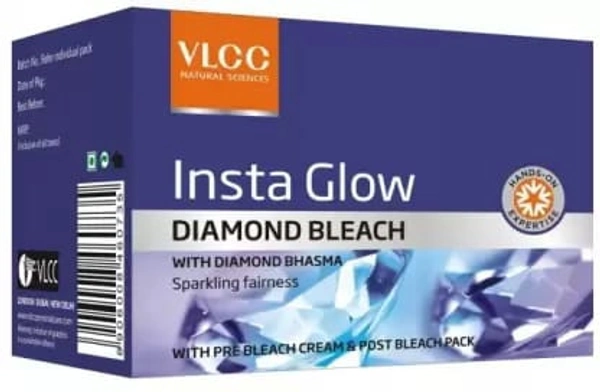 VLCC Insta Glow Diamond Bleach -Salon 402gm