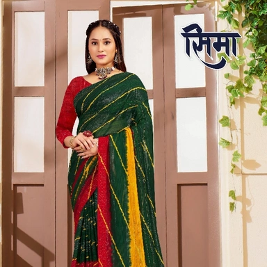 Leheriya Saree