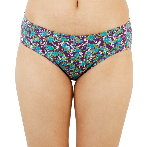 Ladyland women panties Multicolor Pack of 3 - 3XL, 100, Multicolor