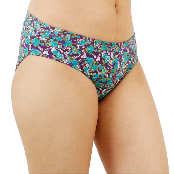 Ladyland women panties Multicolor Pack of 3 - 3XL, 100, Multicolor