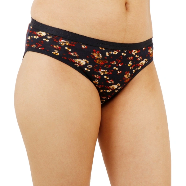 Ladyland Hipster women panty Pack of 3 - S, 100, Multicolor