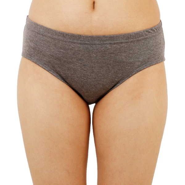 Ladyland  Women panty Solid Color Pack of 3 - S, 100, Solid Color