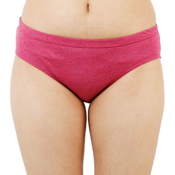 Ladyland  Women panty Solid Color Pack of 3 - S, 100, Solid Color
