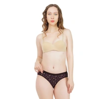 Ladyland Women Hipster panty pack of 3 - S, 100, Multicolor