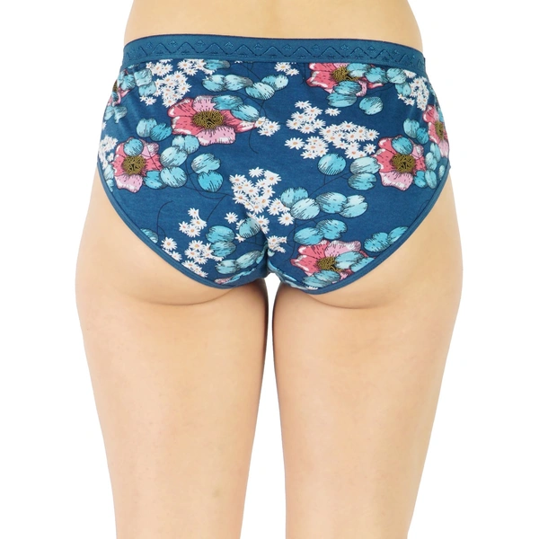 Ladyland Wome Hipster panty Multicolor pack of 3 - XS, 100, Multi