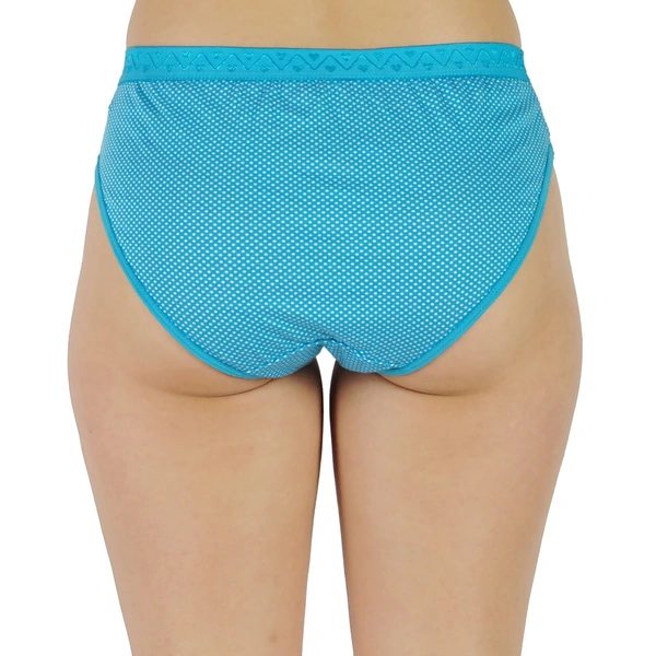 Ladyland Women   panty Pack of  6  Combo - M, 100, Multi