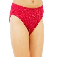 Ladyland Women Panties Pack of 3 Multi Color - 3XL, 100, Solid
