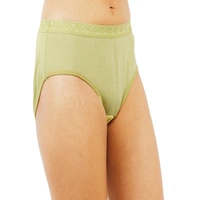 Ladyland Women Hipster Panties  Pack of 3 - XL, 100, Solid