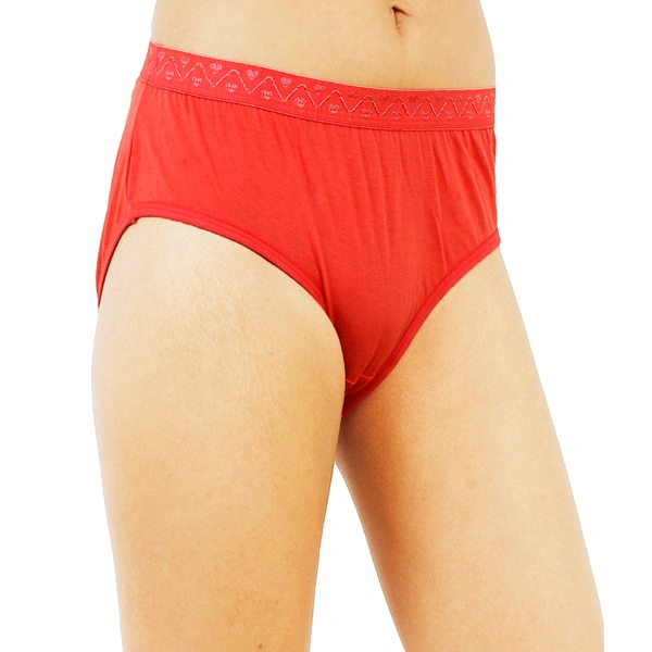 Ladyland Women Hipster Panties  Pack of 3 - XL, 100, Solid