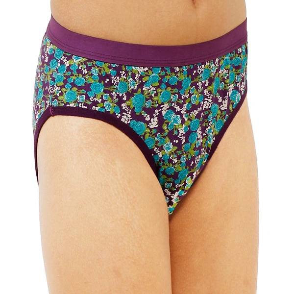 Ladyland Women Hipster Panties  Pack of 3 - XL, 100, Multi