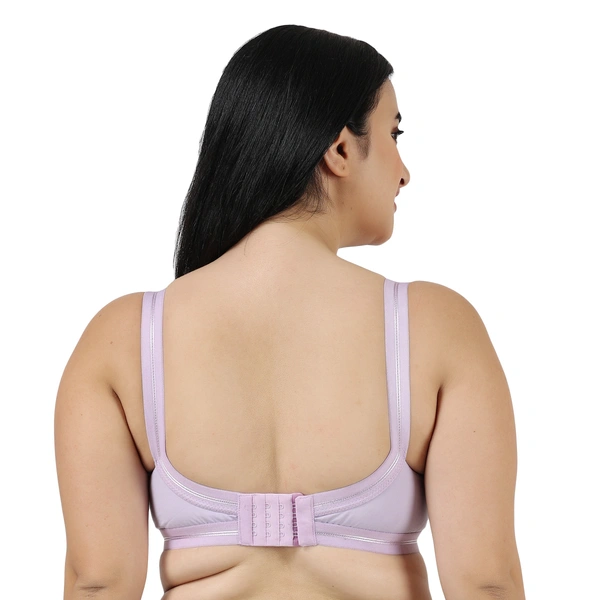 Ladyland Women T-Shirt Non Padded Bra - 46C, Purple