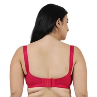 Ladyland Women T-Shirt Non Padded Bra - 32C, 100, Magenta