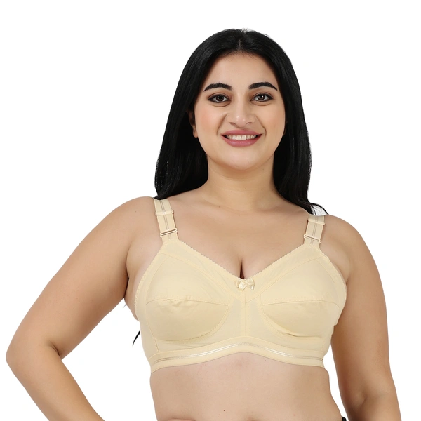 Ladyland Women T-Shirt Non Padded Bra - 42C, Skin