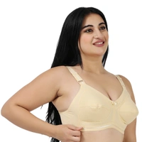 Ladyland Women T-Shirt Non Padded Bra - 42C, Skin