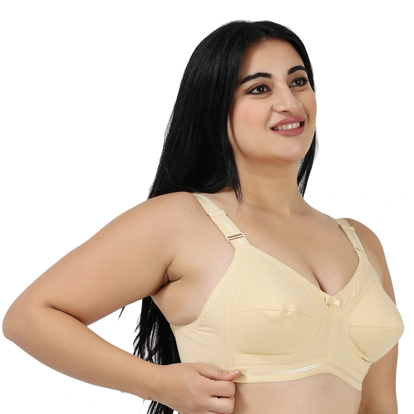 Ladyland Women T-Shirt Non Padded Bra - 42C, Skin