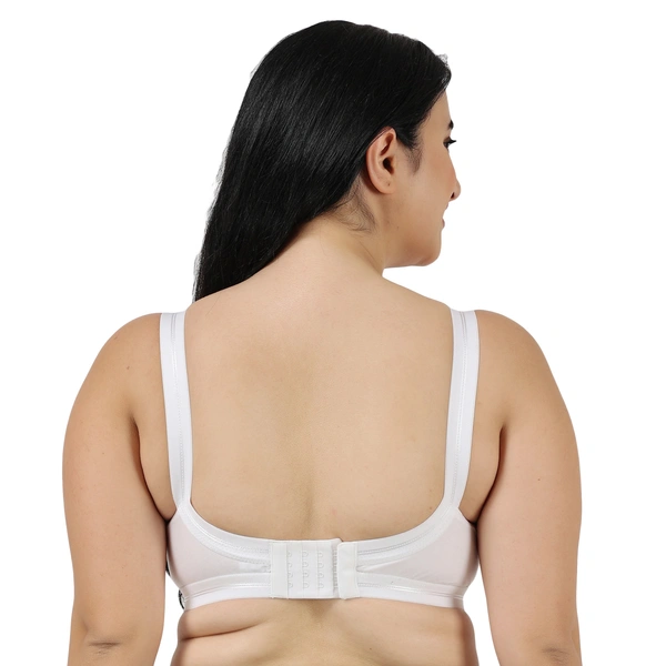 Ladyland Women T-Shirt Non Padded Bra - 32C, White